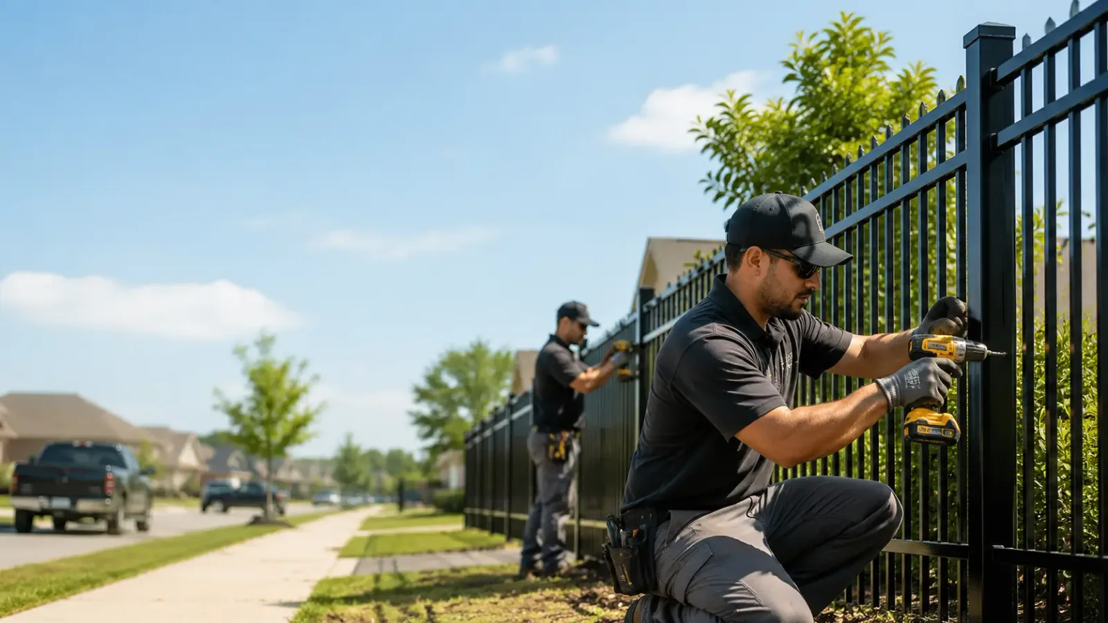 Metal Fence Installation in Newton, WI